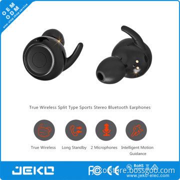 Alibaba trade assurance pay TWS bluetooth headphone with mini power bank earphone for iphones